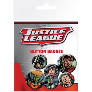 DC COMICS JUSTICE LEAGUE BADGE PACK