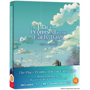The Place Promised in Our Early Days (2004) (Steelbook) (Blu-ray + DVD + CD)