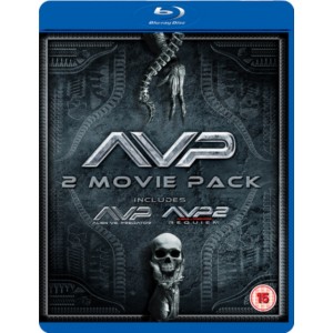 Alien Vs Predator (2004) + Aliens Vs Predator 2: Requiem (2007) (2x Blu-ray)