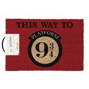 Harry Potter This Way To Platform 9 3/4 Door Mat