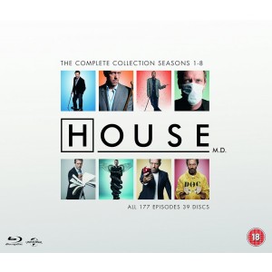 House: The Complete Seasons 1-8 (2014) (39x Blu-ray)