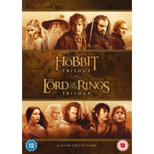 Middle Earth Collection: Hobbit Trilogy + Lord Of The Rings Trilogy (2001-2014) (6x DVD)