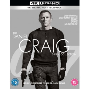 The Daniel Craig 5-film Collection (2006-2021) (4K Ultra HD + Blu-ray)