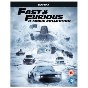 FAST AND FURIOUS: 8 FILM COLLECTION (BLU-RAY)