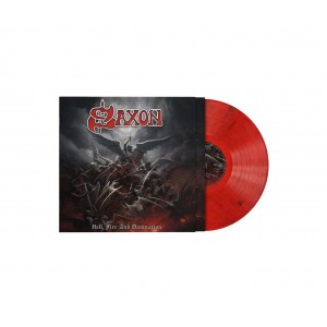 SAXON-HELL, FIRE AND DAMNATION (LIMITED INDIE RED VINYL)