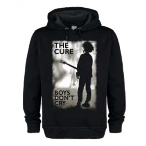 Cure Boys Dont Cry Amplified Black Large Hoodie Sweatshirt