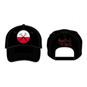 Pink Floyd Unisex Baseball Cap: The Wall Hammers Logo (Black)