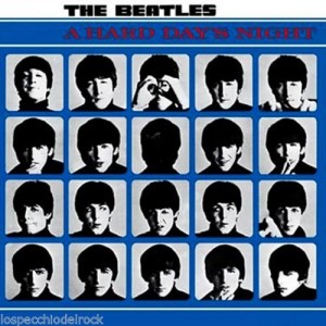 The Beatles Steel Wall Sign: Hard Days Night Album Cover
