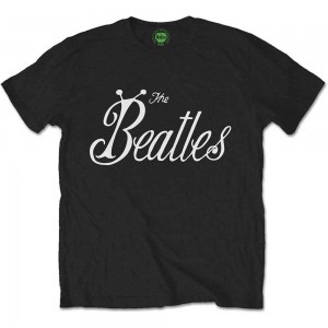 The Beatles Unisex T-Shirt: Bug Logo (Black) (Medium)
