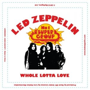 Led Zeppelin Fridge Magnet: Whole Lotta Love