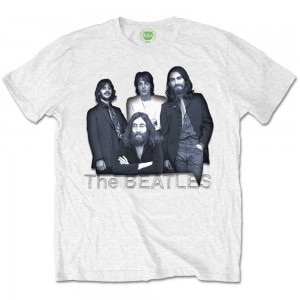 The Beatles Unisex T-Shirt: Tittenhurst Table (White) (Medium)