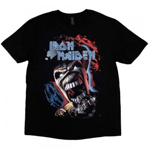 Iron Maiden Unisex T-Shirt: Wildest Dream Vortex (Black) (X-Large)