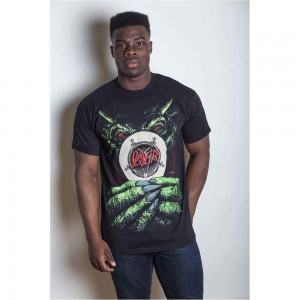 Slayer Unisex T-Shirt: Root of all Evil (Black) (Large)