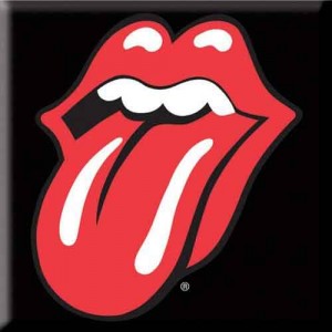 The Rolling Stones Fridge Magnet: Classic Tongue
