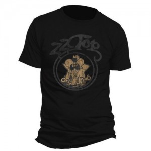 ZZ Top Unisex T-Shirt: Outlaw Village (Black) (Large)