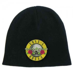Guns N´ Roses Unisex Beanie Hat: Bullet Logo (Black)