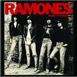 Ramones Fridge Magnet: Rocket to Russia