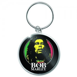 Bob Marley Keychain: Logo Face