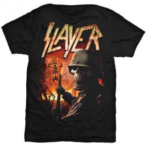 Slayer Unisex T-Shirt: Torch (Black) (Large)