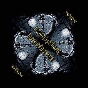 Iron Maiden Unisex Bandana: Fear of the Dark (Black)