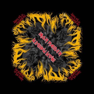 Iron Maiden Unisex Bandana: Number Of The Beast (Black)
