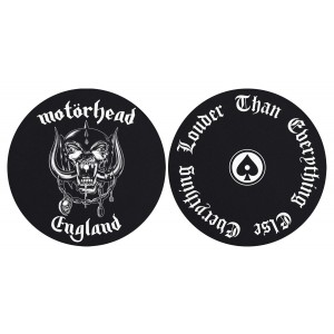 Motorhead Turntable Slipmat Set: England / Louder