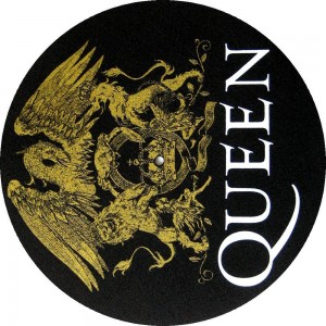 Queen Turntable Slipmat Set: Crest & Faces