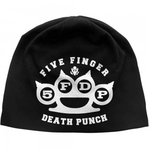 Five Finger Death Punch Unisex Beanie Hat: Logo (Black)