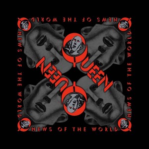 Queen Unisex Bandana: News of the World (Black)
