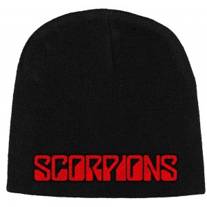 Scorpions Unisex Beanie Hat: Logo (Black)