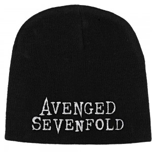 Avenged Sevenfold Unisex Beanie Hat: Logo (Black)