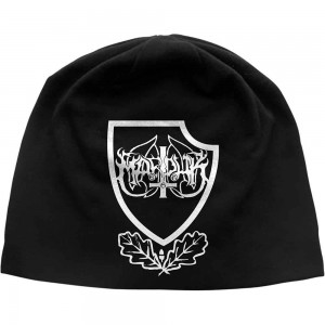 Marduk Unisex Beanie Hat: Panzer Crest (Black)