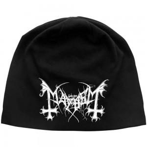 Mayhem Unisex Beanie Hat: Logo (Black)