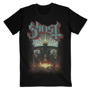 Ghost Unisex T-Shirt: Meliora (Black) (XX-Large)