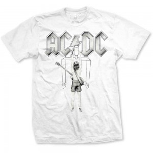 AC/DC Unisex T-Shirt: Switch (White) (XX-Large)