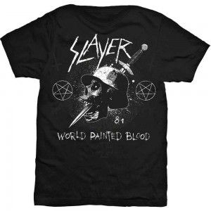 Slayer Unisex T-Shirt: Dagger Skull (Black) (Medium)