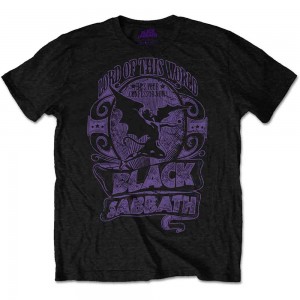 Black Sabbath Unisex T-Shirt: Lord of this world (Black) (Large)