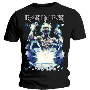 Iron Maiden Unisex T-Shirt: Speed of Light (Black) (XX-Large)