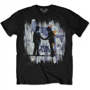 Pink Floyd Unisex T-Shirt: Wish You Were Here Painting (Black) (XX-Large)