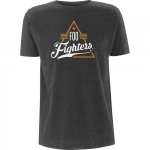 Foo Fighters Unisex T-Shirt: Triangle (Heather Grey) (XX-Large)