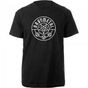 Babymetal Unisex T-Shirt: Pentagram (Black) (Medium)