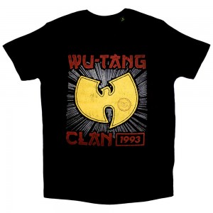 Wu-Tang Clan Unisex T-Shirt: Tour ´93 (Black) (X-Large)