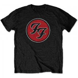 Foo Fighters Unisex T-Shirt: FF Logo (Black) (XX-Large)