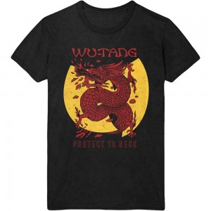 Wu-Tang Clan Unisex T-Shirt: Inferno (Black) (X-Large)