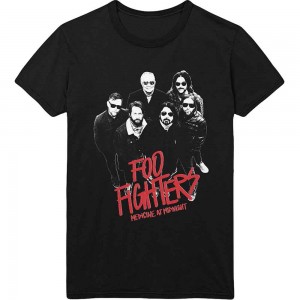 Foo Fighters Unisex T-Shirt: Medicine At Midnight Photo (Black) (X-Large)