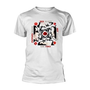 Red Hot Chilli Peppers: Blood Sugar Sex Magic White T-Shirt (X-Large)