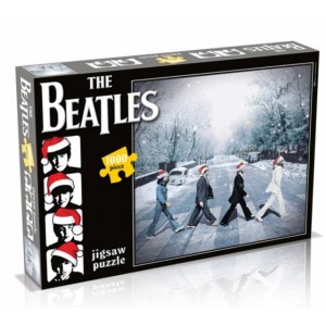 The Beatles: Christmas Abbey Road 1000 Piece Puzzle