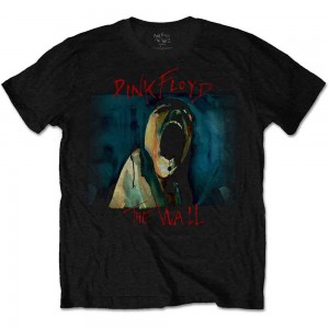 Pink Floyd Unisex T-Shirt: The Wall Scream (Black) (Medium)