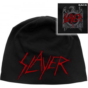 Slayer Unisex Beanie Hat: Eagle (Black)