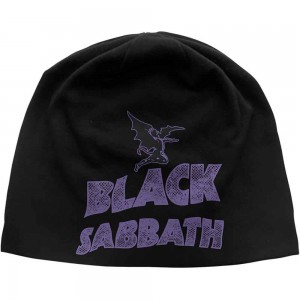 Black Sabbath Unisex Beanie Hat: Logo & Devil (Black)
